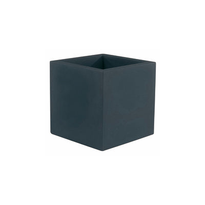 Cubo Planters by Vondom | Modern Patio and Lawn Accessory - Medium Anthracite