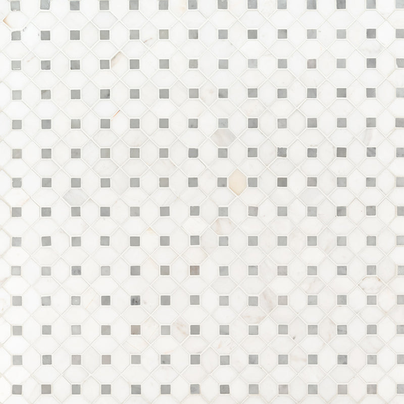 Bianco Dolomite Dotty | Natural Stone Tile for Kitchen and Bath