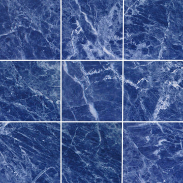 Cobalt Glossy, 6" x 6" Porcelain Tile | Pool Waterline Tile