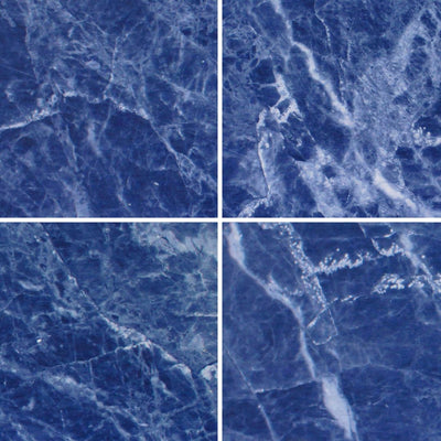 Cobalt Glossy, 6" x 6" Porcelain Tile | Pool Waterline Tile