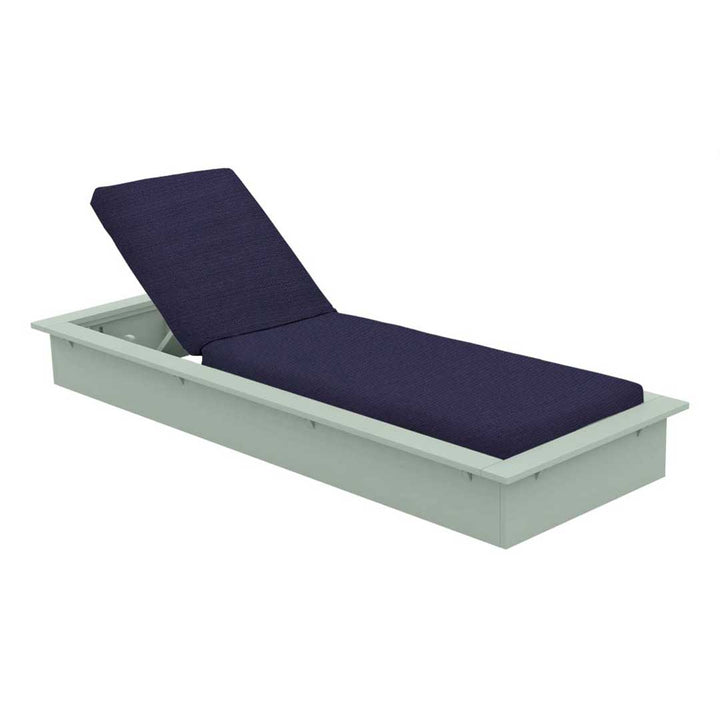 Echo Chaise with Cushion | Patio Loungers by Ledge Lounger