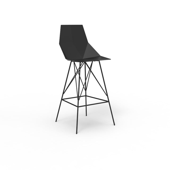 Faz Bar Stool | Modern Patio Furniture by Vondom - White