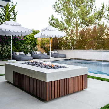 Fairmont Fire Table | Outdoor Gas Fire Pit by Prism Hardscapes