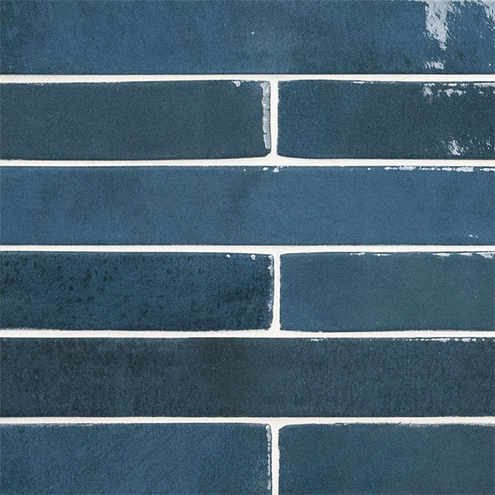 Flamenco Hale Navy, 2" x 18" Porcelain Tile | MSI Wall Tile