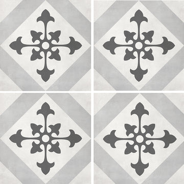 Ice North Star, 8" x 8" Porcelain Tile | ANAFORMICENOST8 | IWT