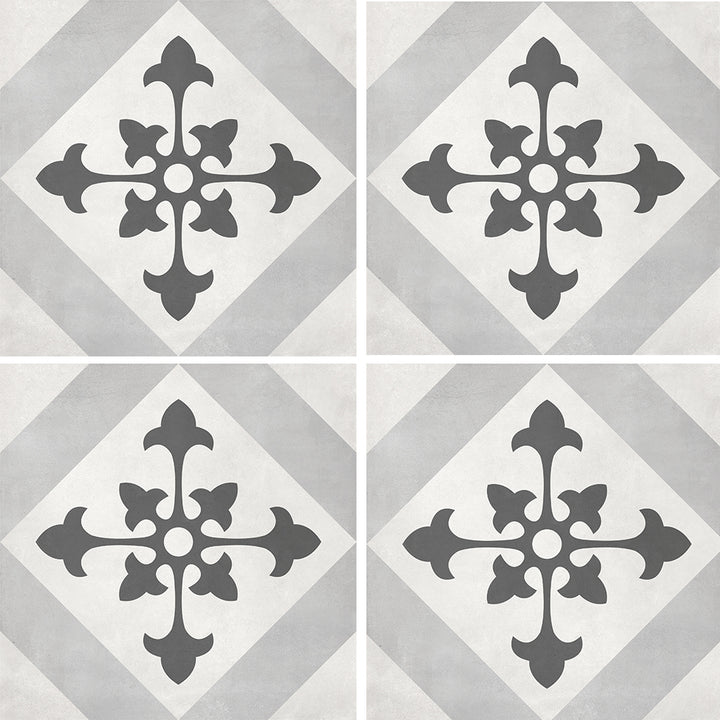 Ice North Star, 8" x 8" Porcelain Tile | ANAFORMICENOST8 | IWT