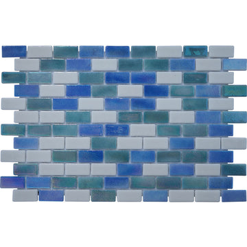 Island, 1" x 2" Glass Tile | Pool, Spa, & Kitchen Tile