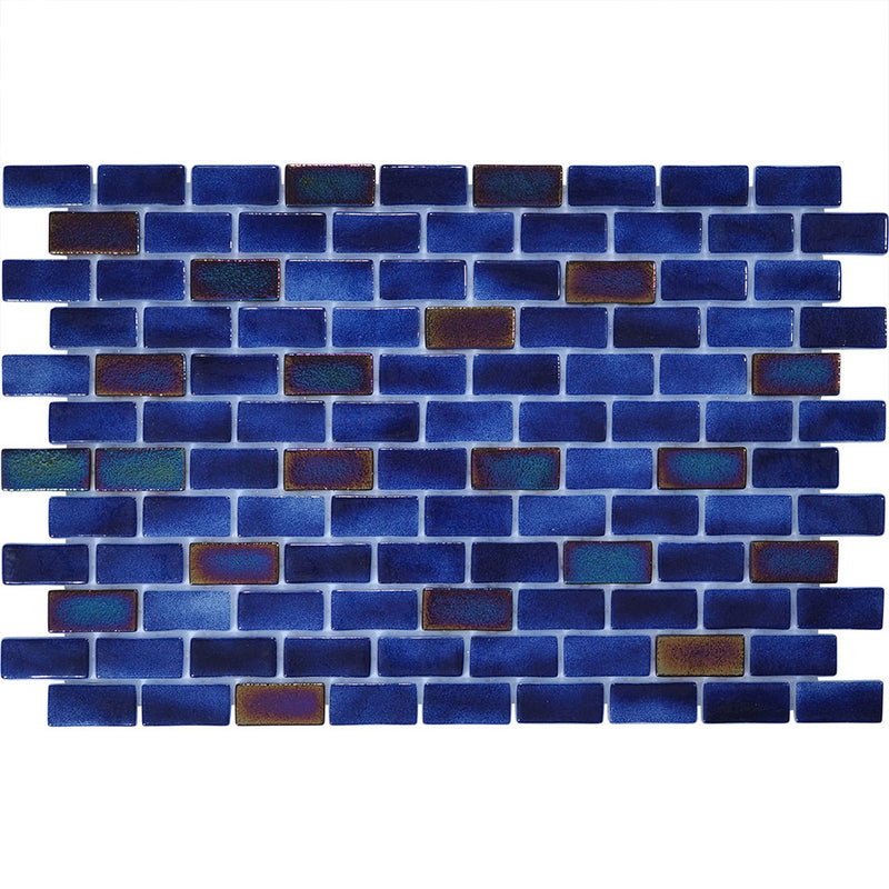 Open Waters, 1" x 2" Glass Tile | Pool, Spa, & Kitchen Tile