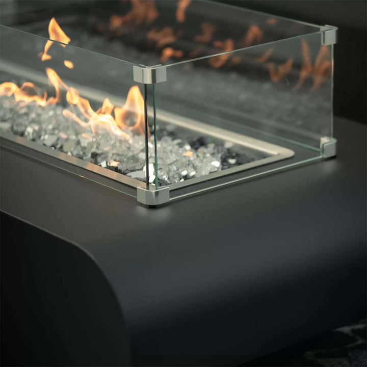 Glass Wind Guards | Fire Pit Accessory by The Outdoor Plus