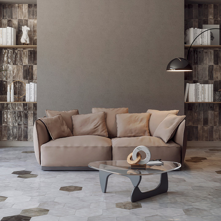 Glossy Bianco, Hexagon Porcelain Tile | CIRFUORBIANPOHX | IWT Tesoro