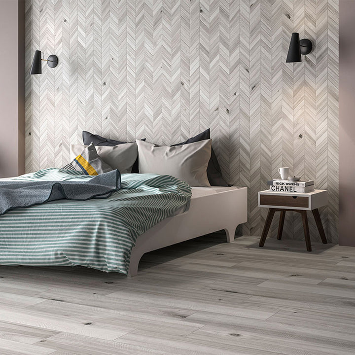 Havenwood Platinum, 2" x 12" Porcelain Tile | Floor & Wall Tile