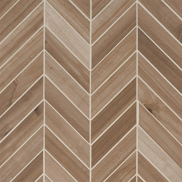 Havenwood Saddle, 2" x 12" Chevron Porcelain Tile | Floor & Wall Tile