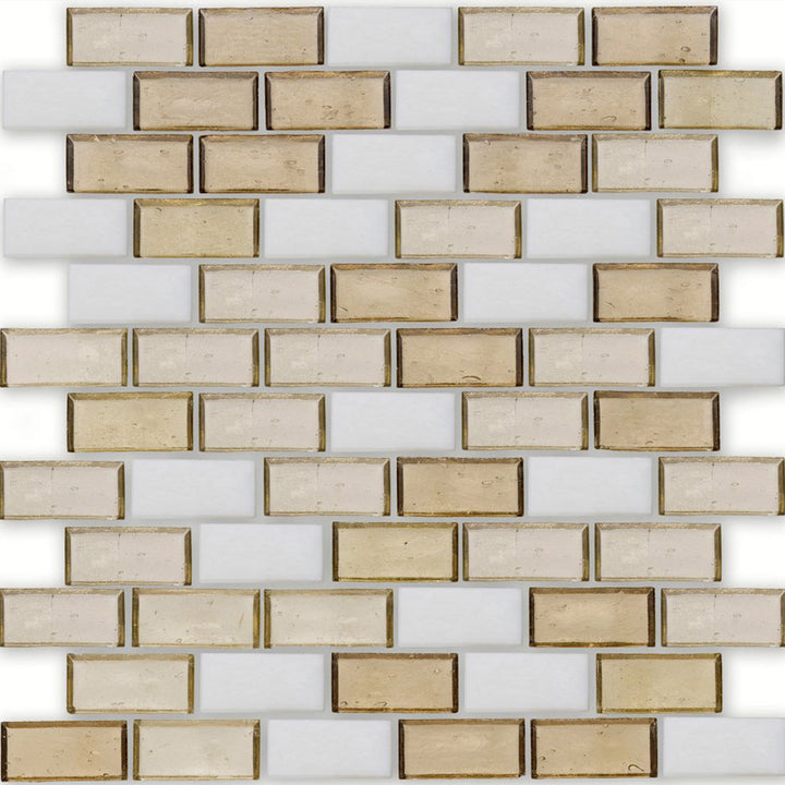 Bay, 1" x 2" Glass Mosaic Tile | E12BAYXXB | American Glass Mosaics