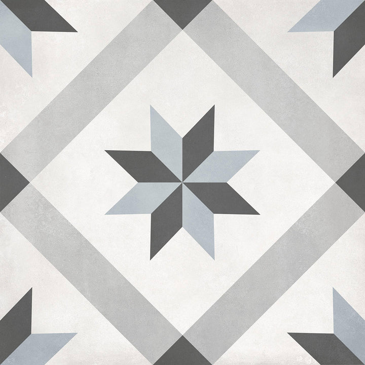 Tide Compass, 8" x 8" Porcelain Tile | ANAFORMTIDECOMP | IWT