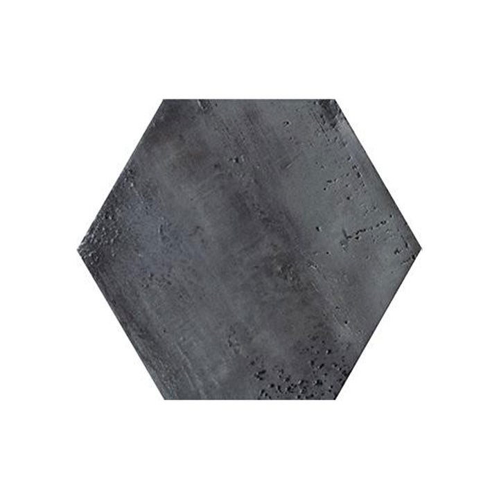 Matte Pertrolio, Hexagon Porcelain Tile | CIRFUORPETRMAHX | IWT