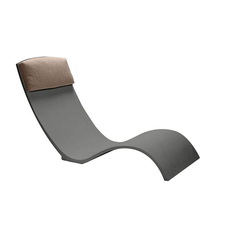 Arc Chair by Studio Redrock | Concrete Pool and Patio Lounge Chair