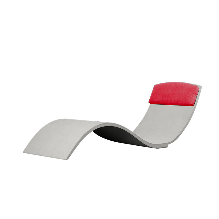 Curve II Chaise Lounger | Concrete Pool and Patio Lounge Chair