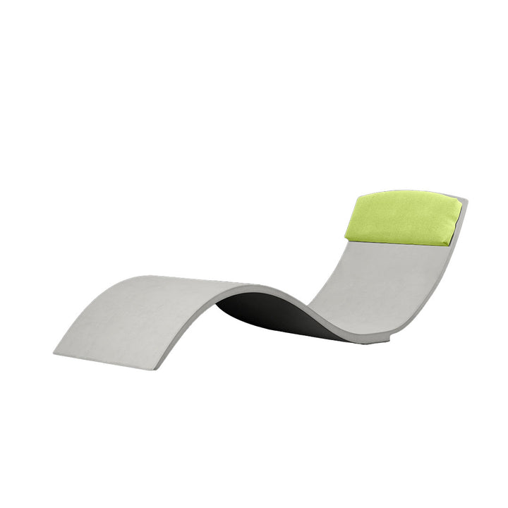 Curve II Chaise Lounger | Concrete Pool and Patio Lounge Chair