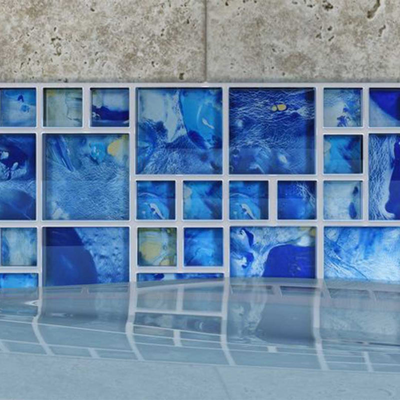 Island Gulf, Mixed | ANTHSPIG | Mosaic Glass Tile for Pools & Spas