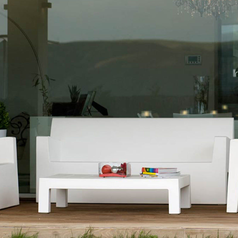 JUT Mesa Coffee Table, 44403-WHITE | Vondom Patio Furniture