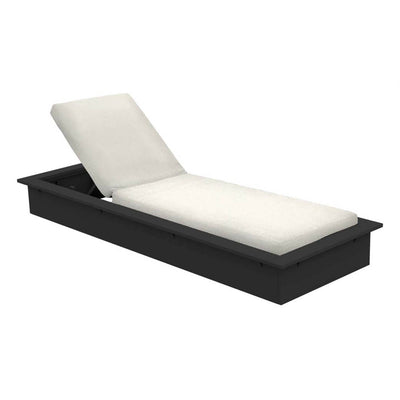 Echo Chaise With Black Resin | Outdoor Furniture by Ledge Lounger