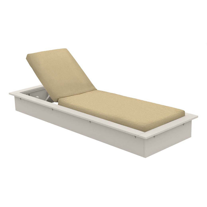 Echo Chaise With Cloud Resin | Outdoor Furniture by Ledge Lounger