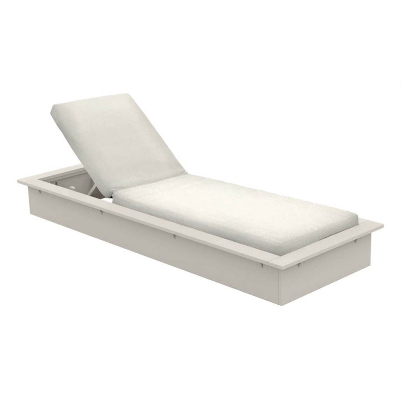 Echo Chaise With Cloud Resin | Outdoor Furniture by Ledge Lounger