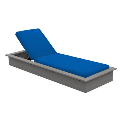 Echo Chaise With Gray Resin | Outdoor Furniture by Ledge Lounger