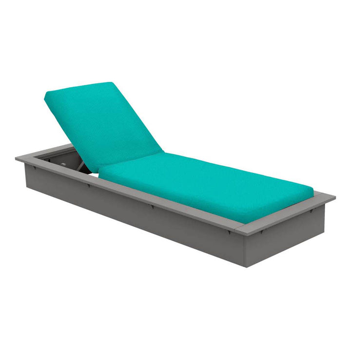 Echo Chaise With Gray Resin | Outdoor Furniture by Ledge Lounger