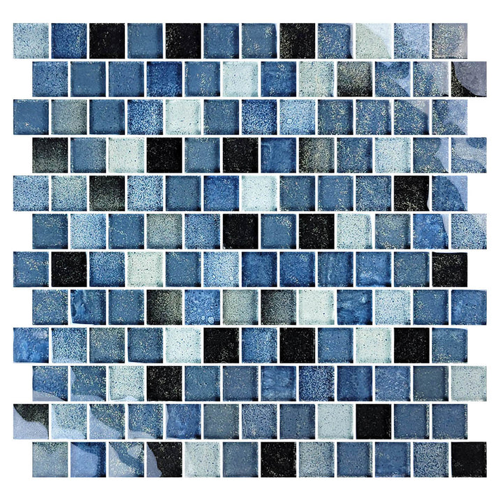 Lagoon, 1" x 1" Glass Tile | CW811K6 | Artistry in Mosaics