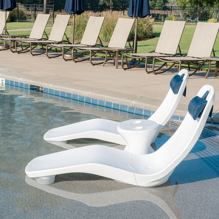 Laylo In-Pool and Patio Lounger by Tenjam