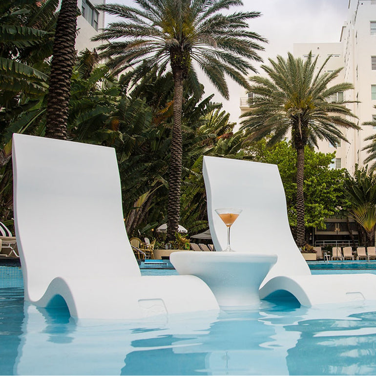 Pool Chair Signature Lounger – Patio Luxury | & Ledge Furniture Mosaics AquaBlu