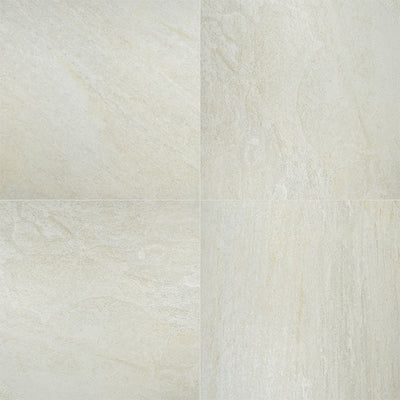 Legions Quartz White, 24" x 24" Porcelain Tile | MSI