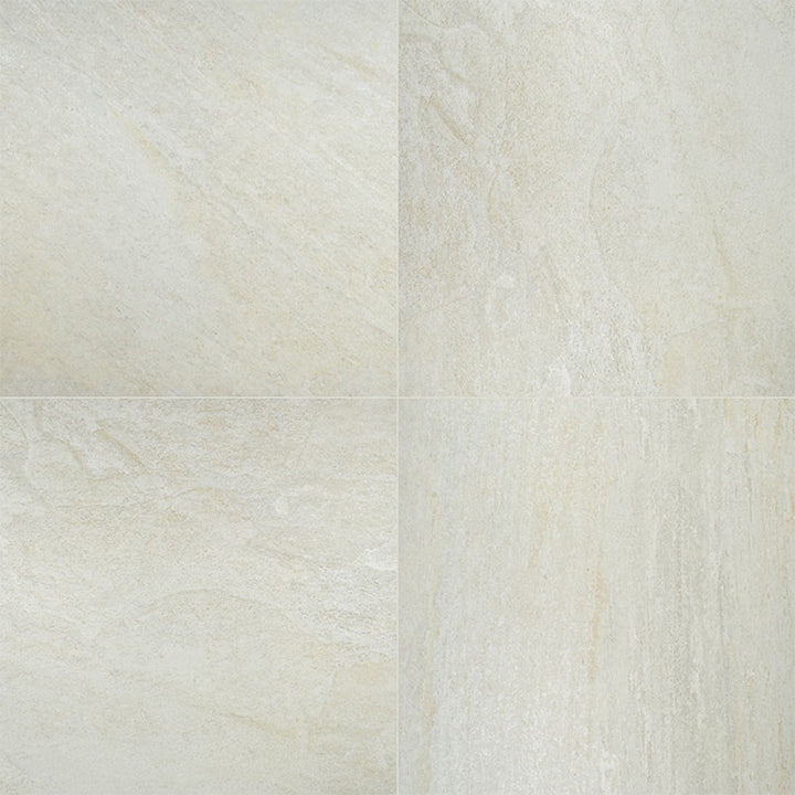 Legions Quartz White, 24" x 24" Porcelain Tile | MSI