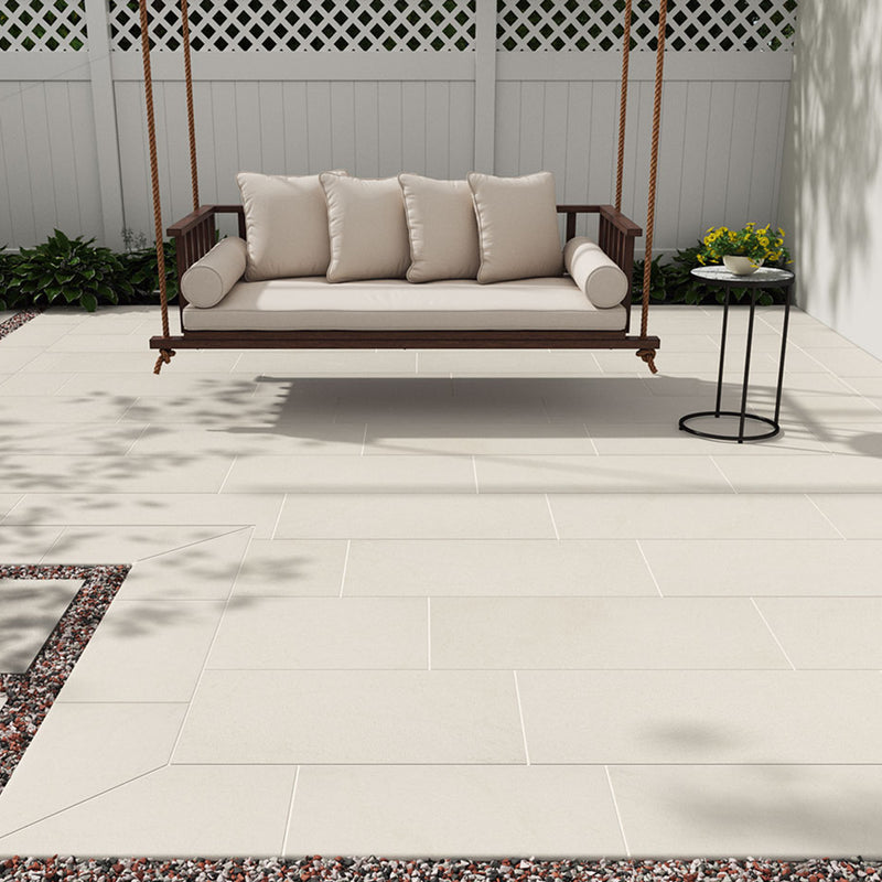 Living Style Cream, 18" x 36" | 2CM Outdoor Porcelain Paver by MSI