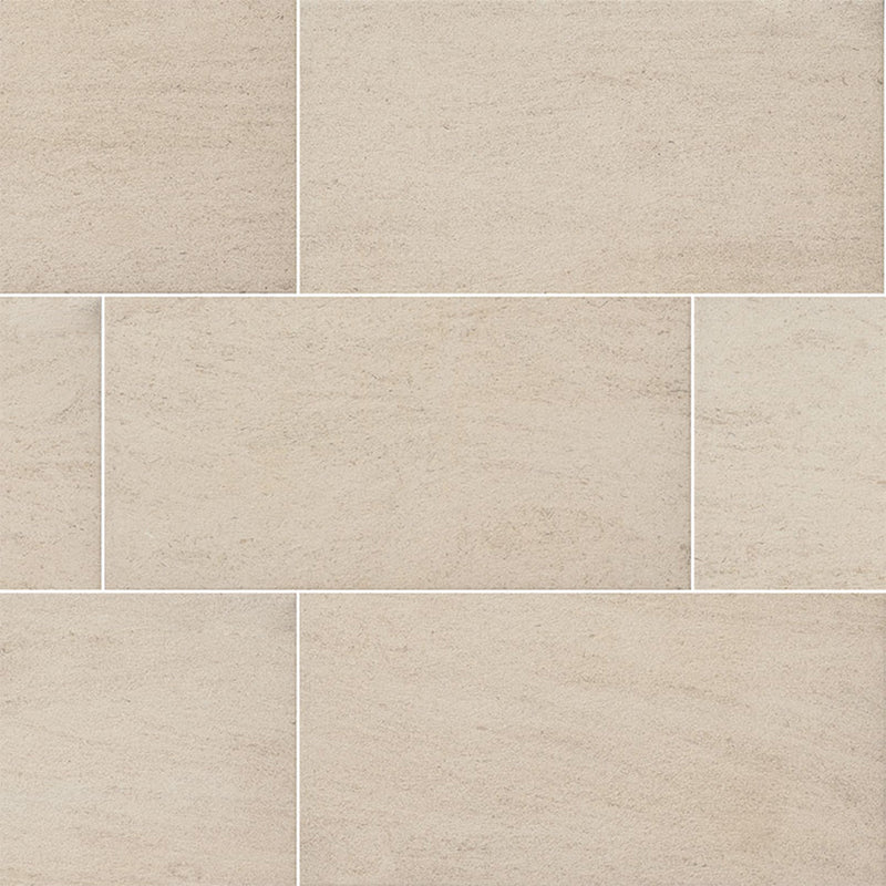 Living Style Beige, 18" x 36" | 2CM Outdoor Porcelain Paver by MSI