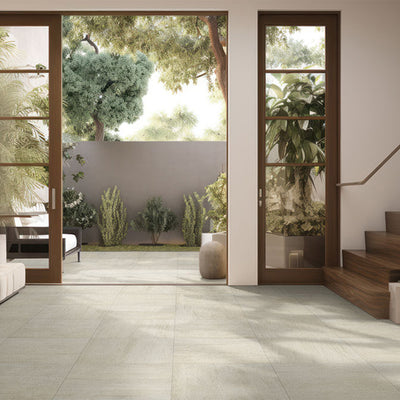 Living Style Beige, 24" x 24" Porcelain Tile | MSI Floor Tile