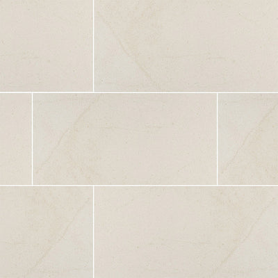 Living Style Cream, 18" x 36" Porcelain Tile | MSI Floor Tile