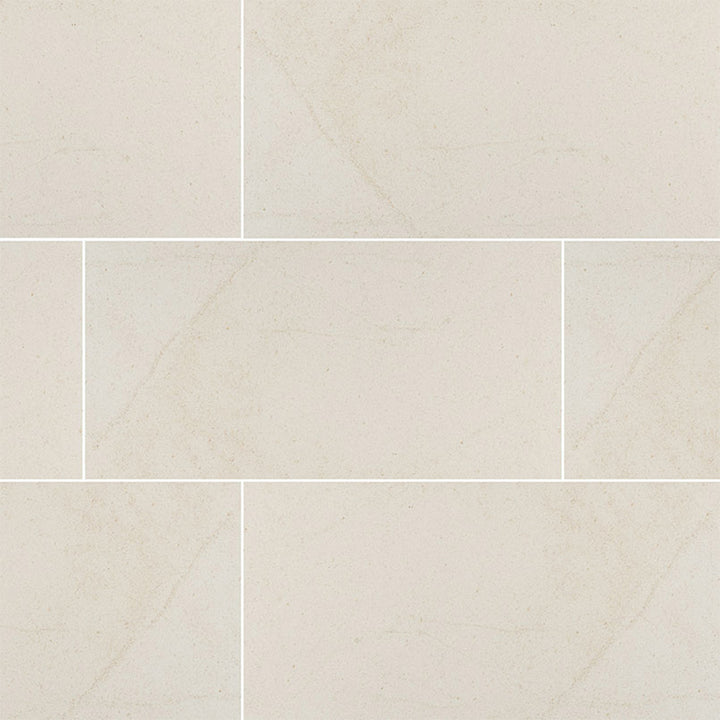 Living Style Cream, 18" x 36" Porcelain Tile | MSI Floor Tile