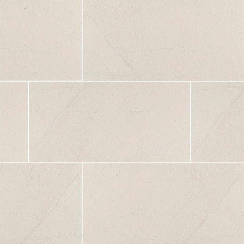 Living Style Cream, 18" x 36" Porcelain Tile | MSI Floor Tile