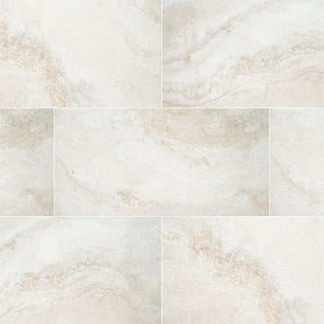 Living Style Travertino, 18" x 36" Porcelain Tile | MSI Floor Tile