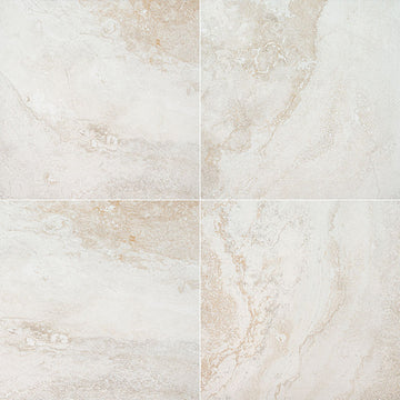 Living Style Travertino, 24" x 24" Porcelain Tile | MSI Floor Tile