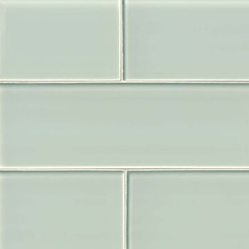 Arctic Ice, 4" x 12" Glass Tile | Kitchen and Bath Tile by MSI