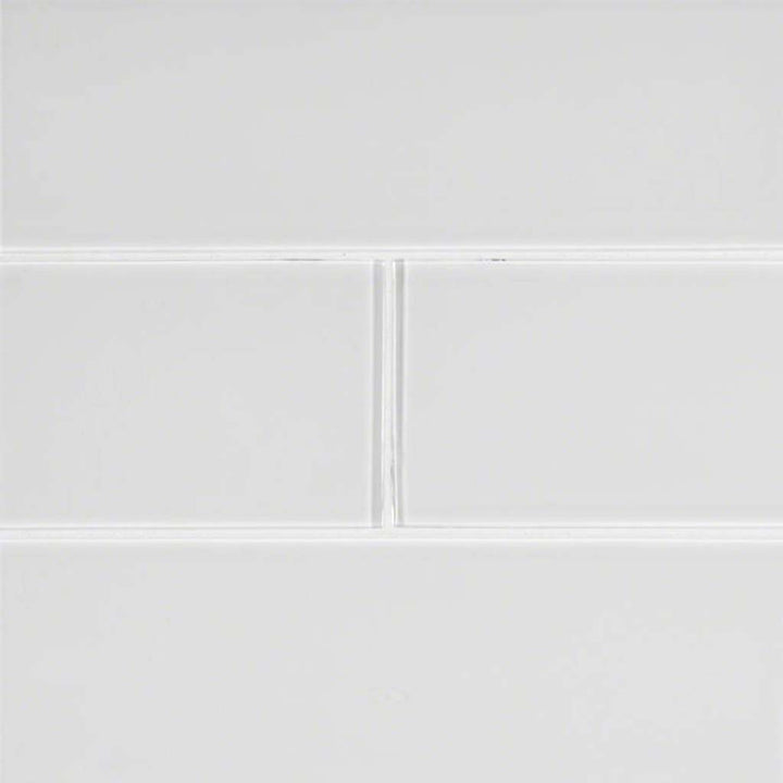 Ice, 4" x 12" Glass Tile | Subway Kitchen and Bath Tile by MSI