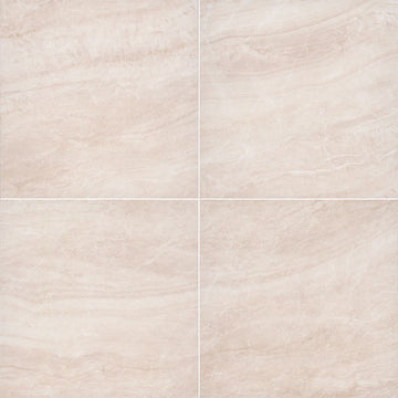 Praia Crema, 24" x 24" | 2CM Porcelain Pool Paver by MSI 