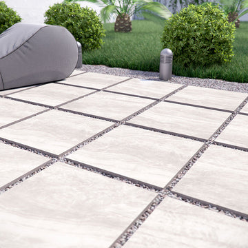 Praia Gray, 24" x 24" | 2CM Porcelain Pool Paver by MSI 