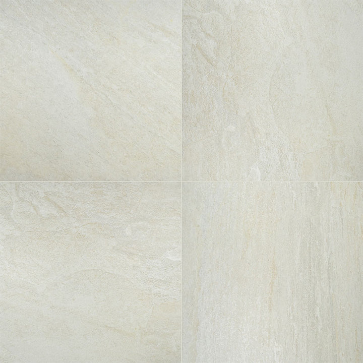 Quartz White, 24" x 24" | 2CM Porcelain Pool Pavers by MSI