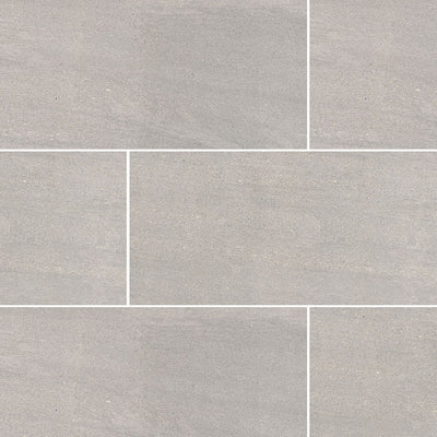 Metropolis Gray, 12" x 24" Porcelain Tile | Porcelain Floor Tile