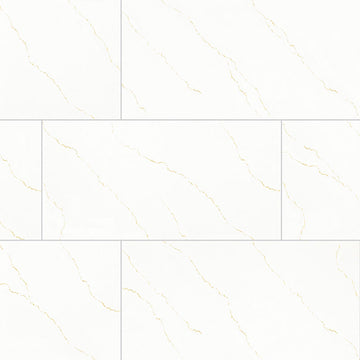 Miraggio Gold, 24" x 48" Porcelain Tile | Floor Tile by MSI