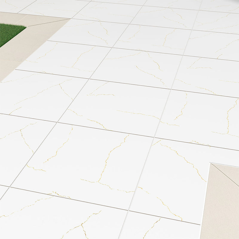 Miraggio Gold, 24" x 24" | Outdoor Porcelain Paver by MSI